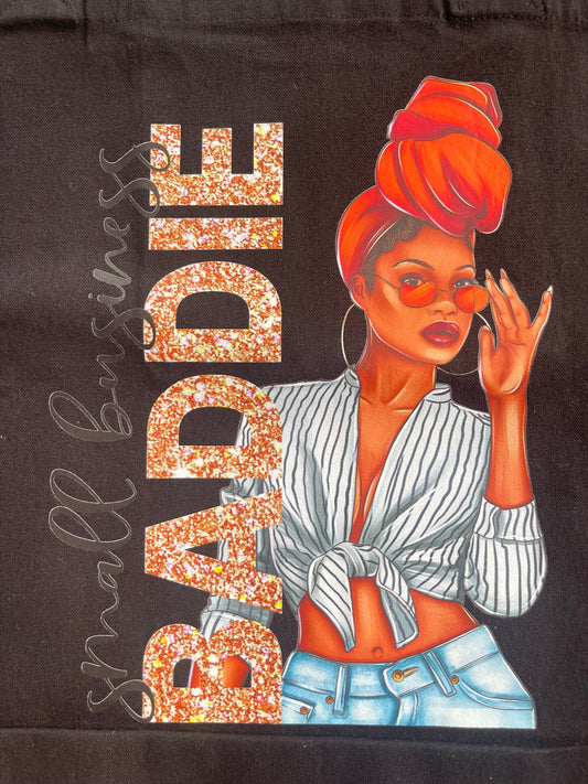 Small Business Baddie Canvas Bag image 1