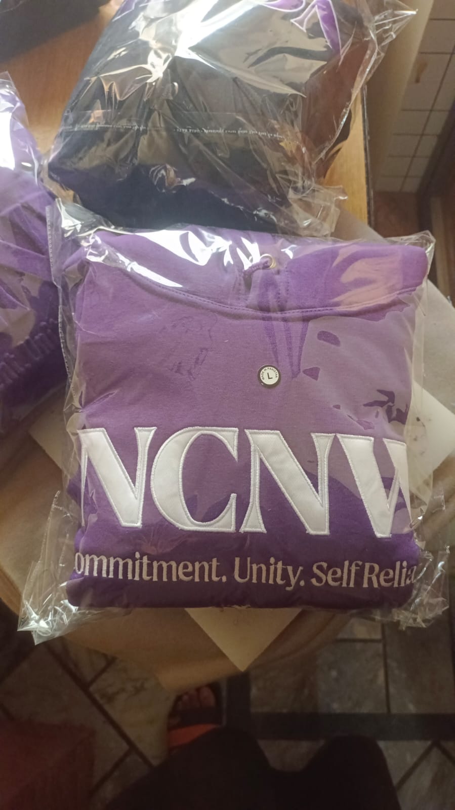 Embroidered NCNW National Logo Sweatsuit image 3