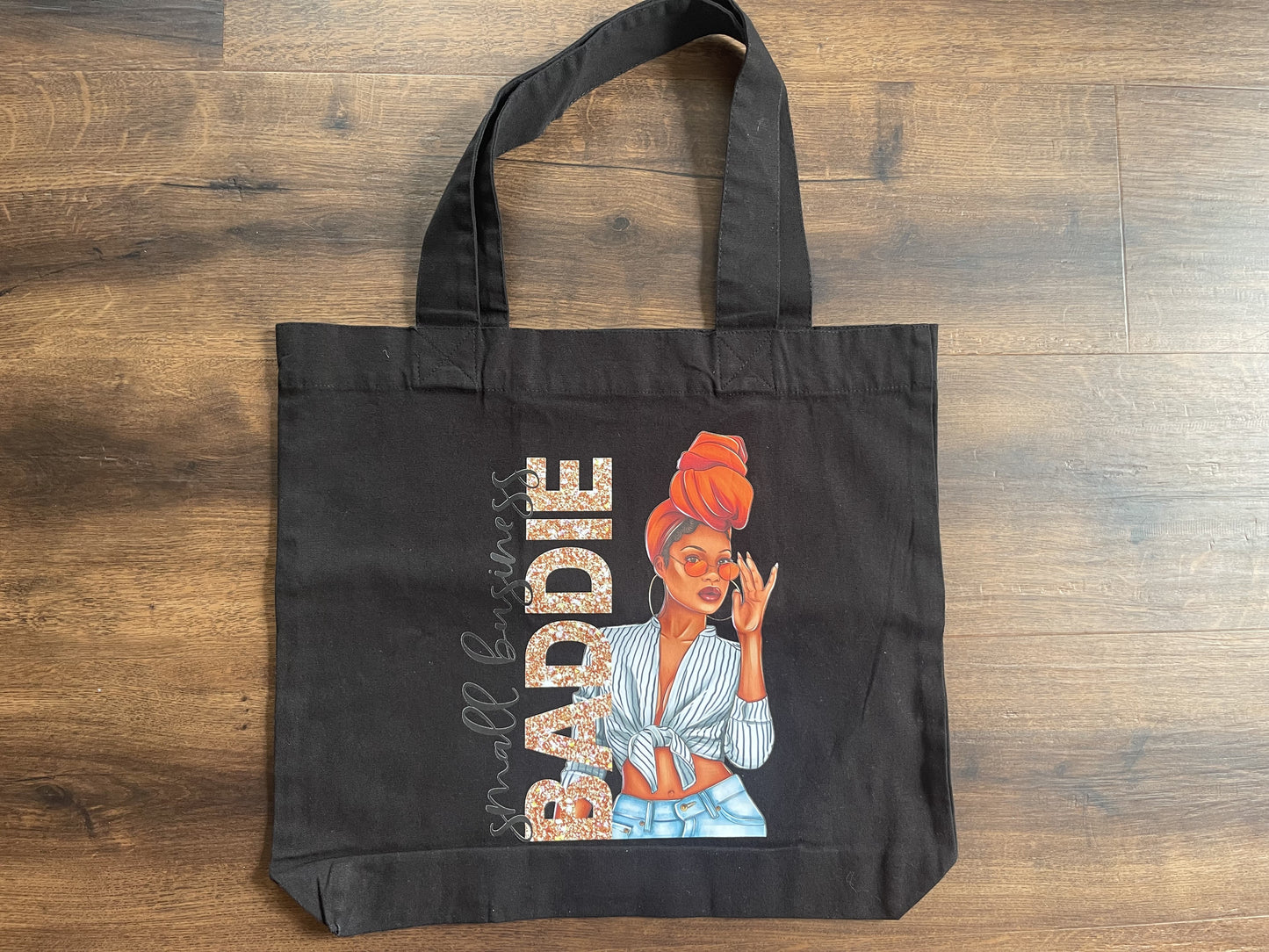 Small Business Baddie Canvas Bag image 2