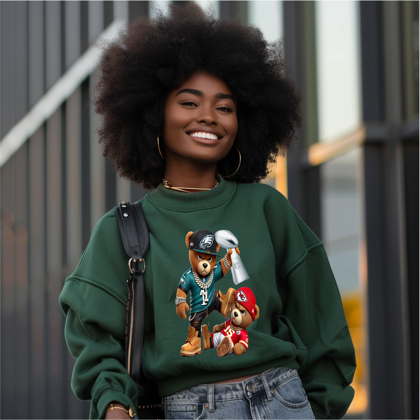 “Gridiron Bear” Hoodie Collection