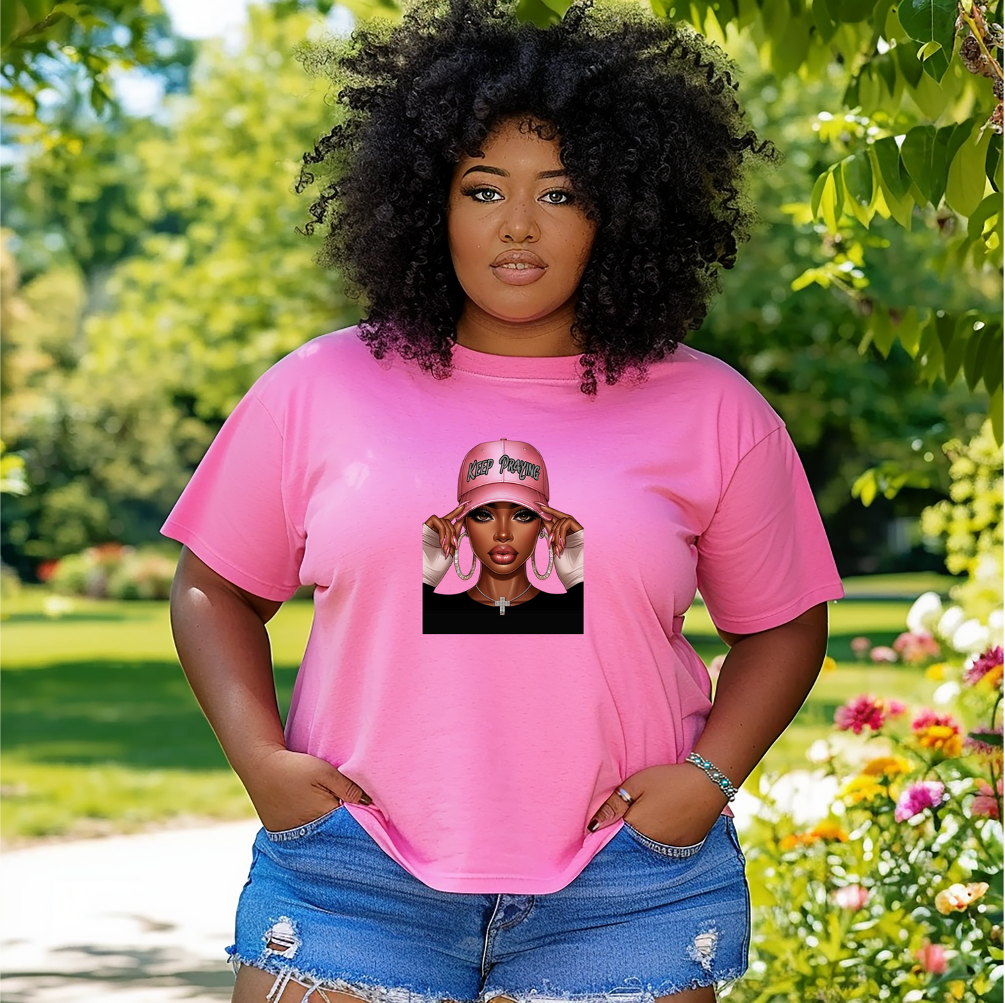 Keep Praying Graphic Tee