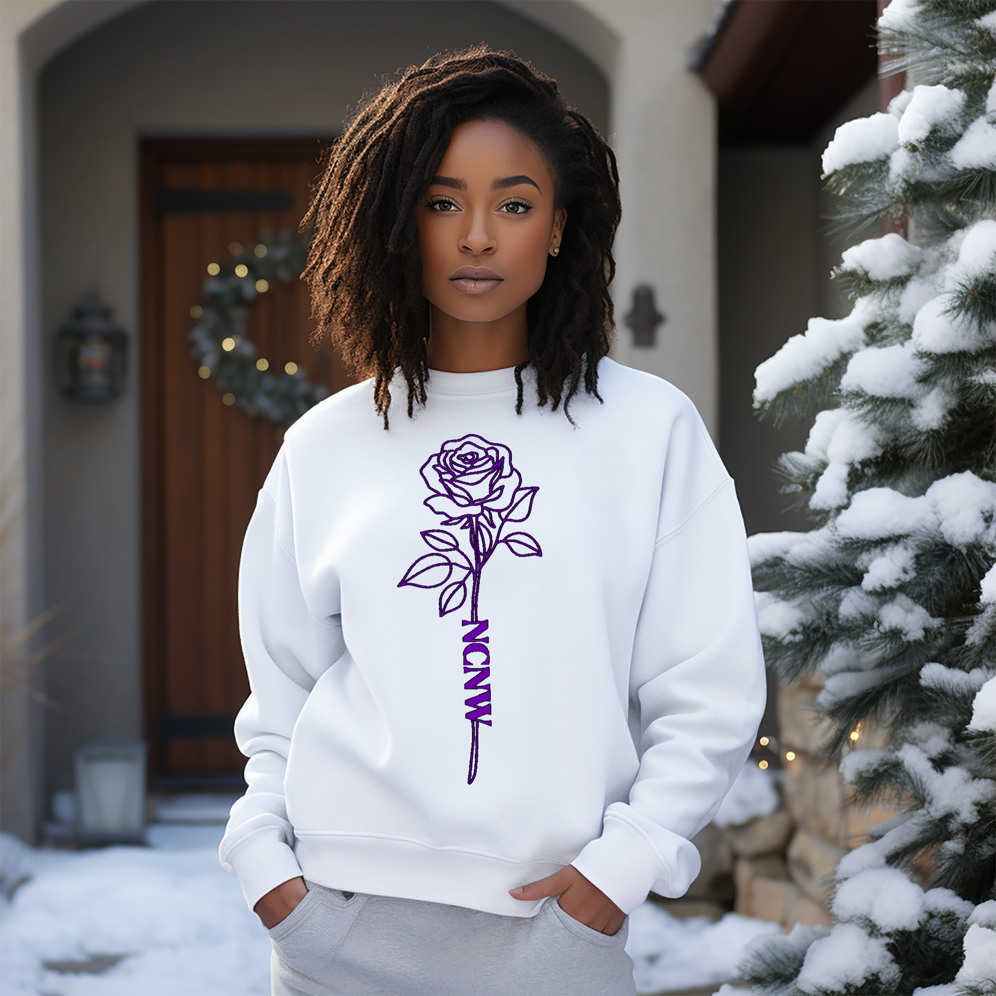 NCNW Purple Rose image 1