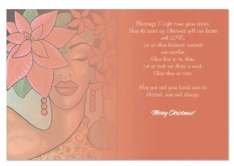 Be Blessed African American Holiday Cards