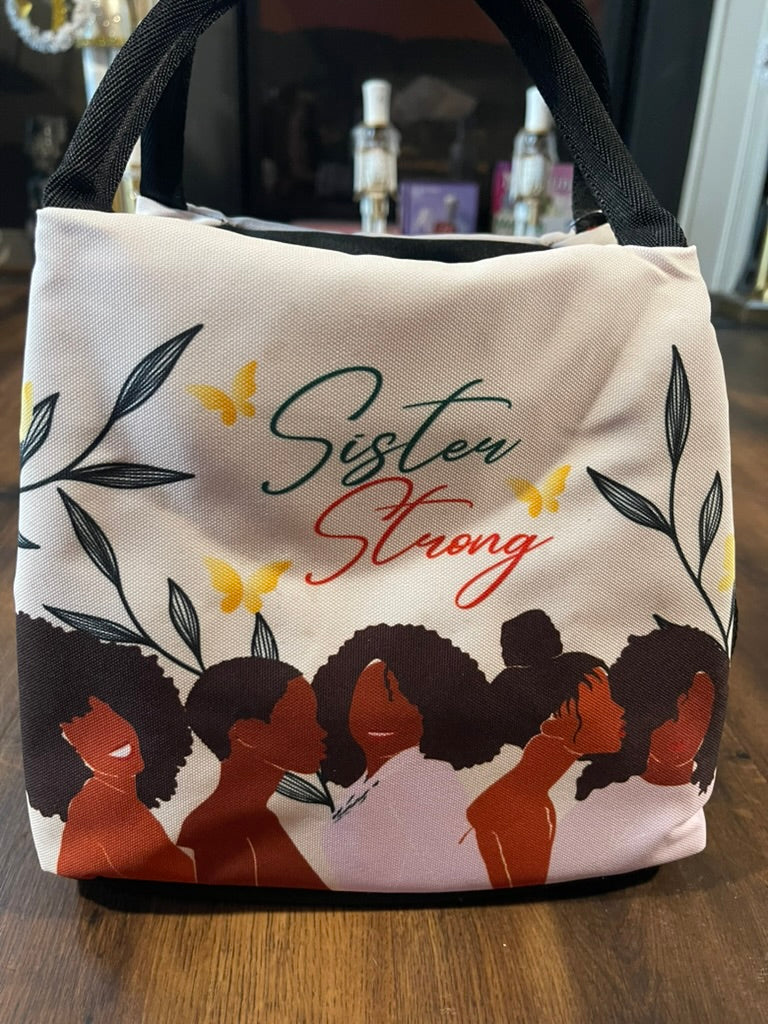 Sister Strong Lunch Bag Set with Box Containers