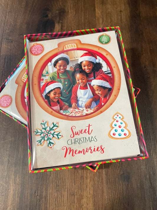 Sweet Christmas Memories African American Holiday Cards