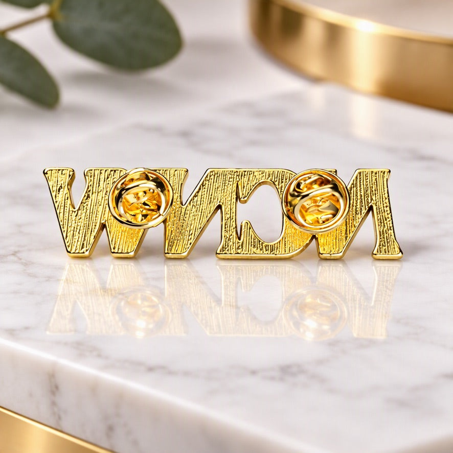 NCNW Purple & Gold Heritage Lapel Pin