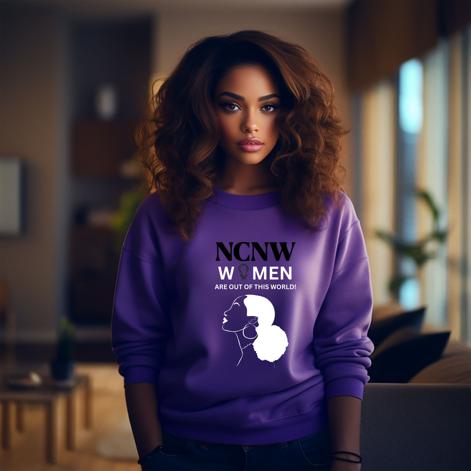 NCNW "Women are Out of This World" shirt image 2