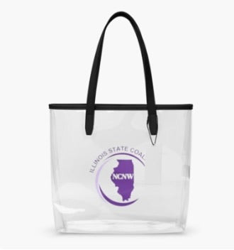Add your own logo or image - Clear Custom Tote