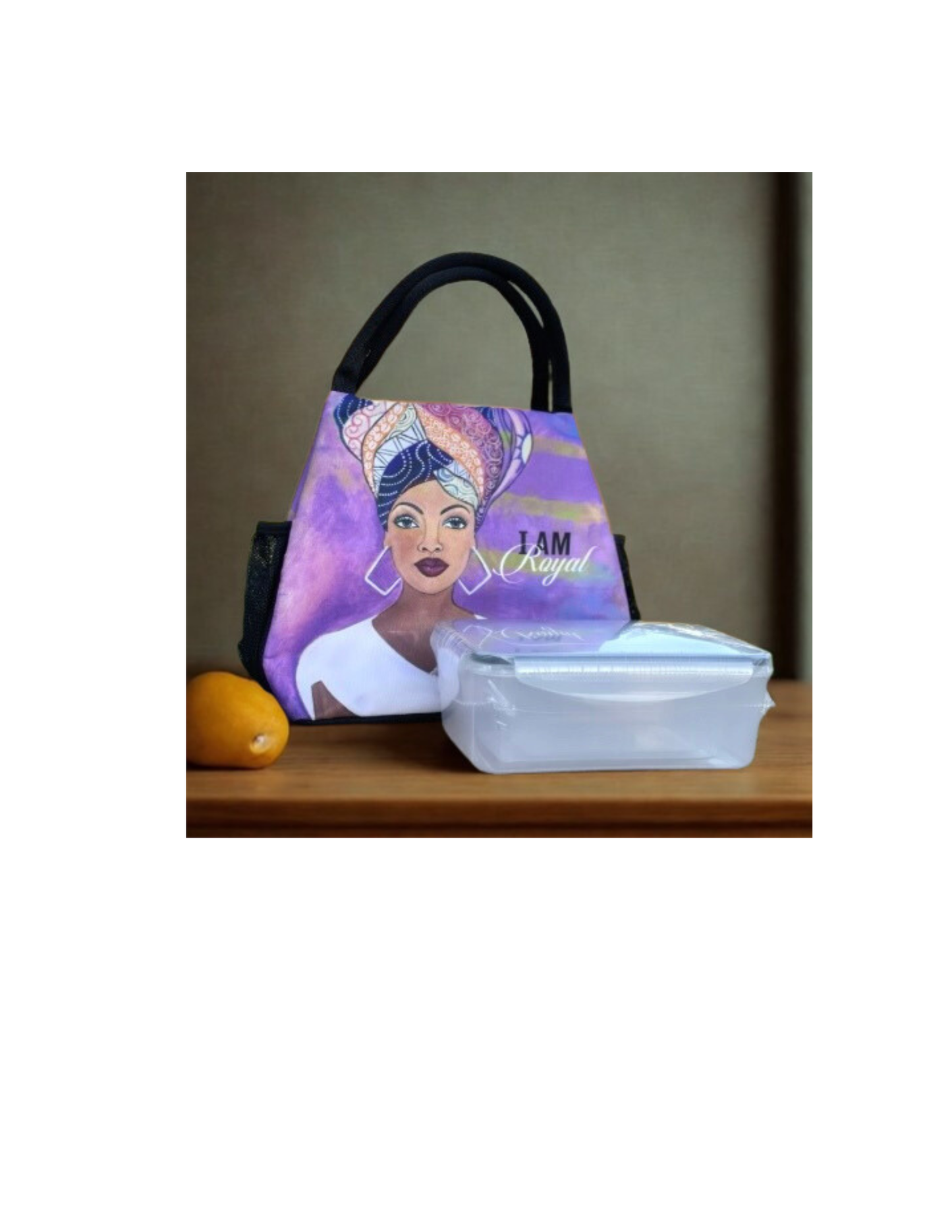 I Am Royal Lunch Bag Set with Box Containers