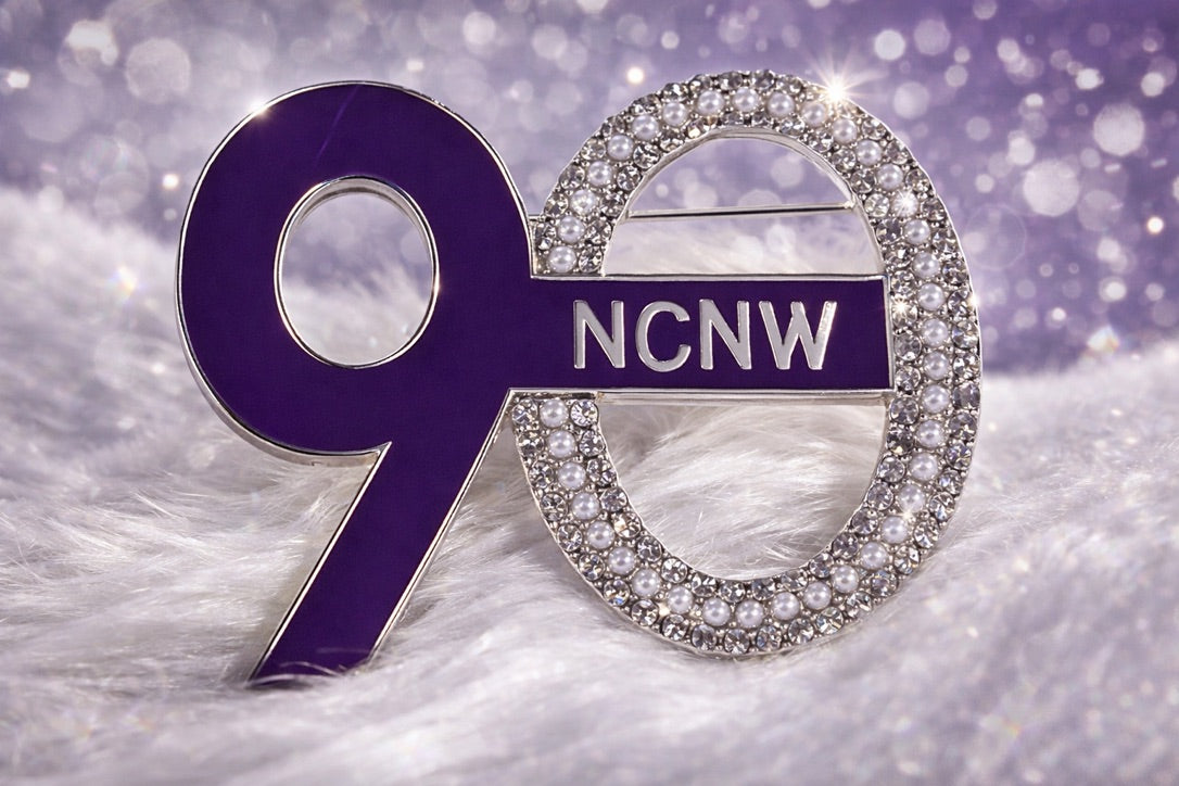 90 Years of Impact – Commemorative Pin Inspired by NCNW’s Legacy
