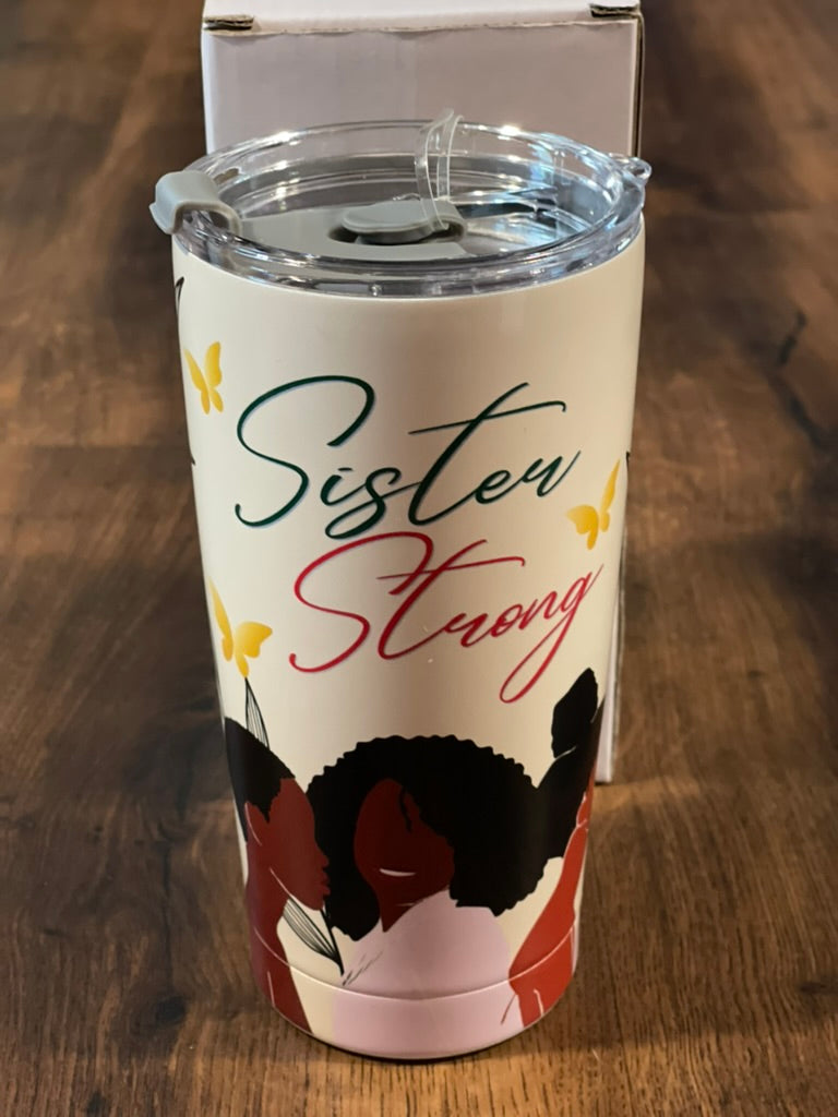 Sister Strong Stainless Steel Travel Tumblers