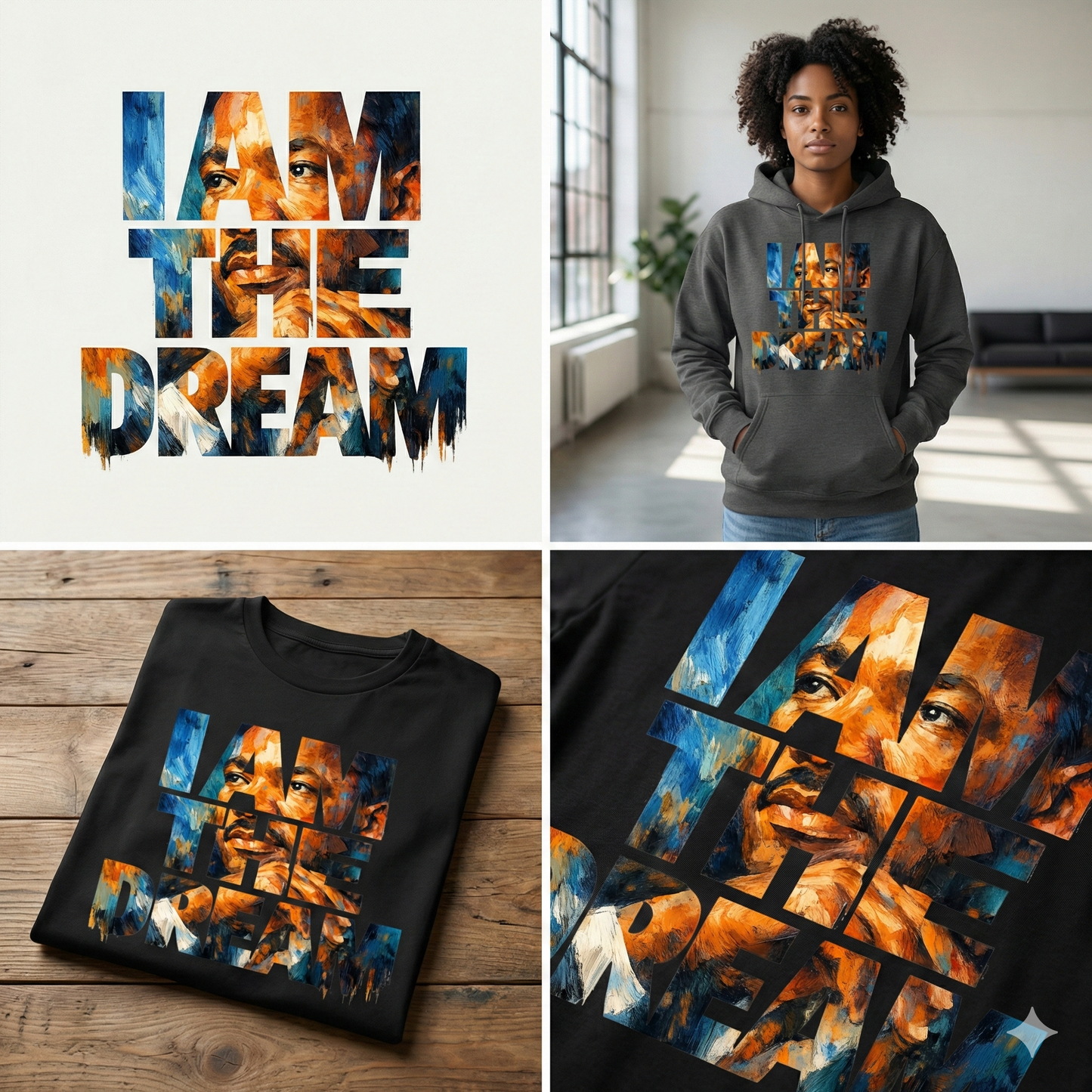 “I Am The Dream” MLK Apparel