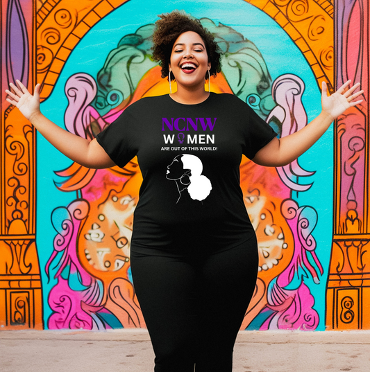 NCNW "Women are Out of This World" shirt image 0
